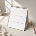 Calendar pages for a season plan
